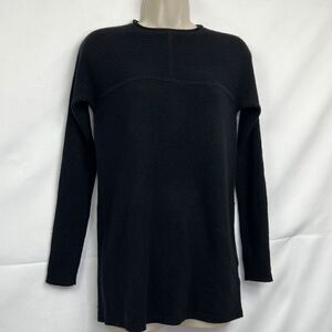 Tory Burch Black Cashmere sweater EUC size XS